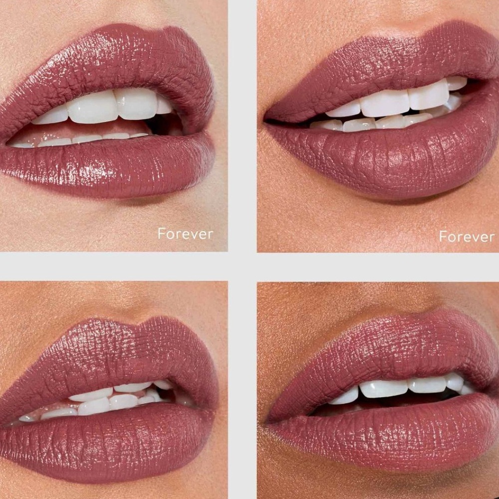 Dusty Pink Mauve Liquid Lipgloss Lipstick - FOREVER - Picture 2 of 3